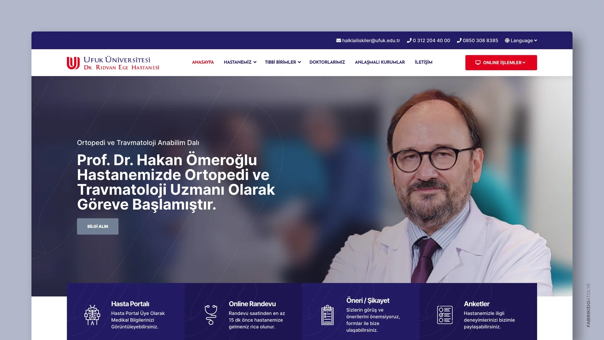 Ufuk Üniversitesi Dr. Rıdvan Ege Hastanesi